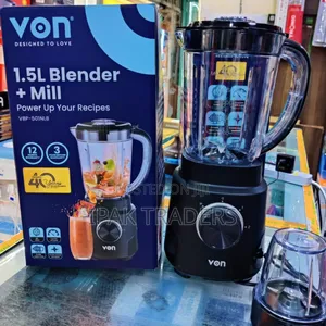 *Von 2 in 1 Blender 500w Perfect Quality