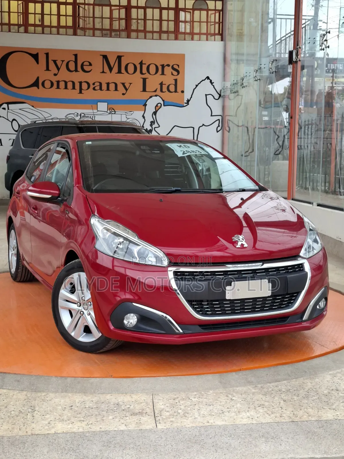 Peugeot 208 2019 Red