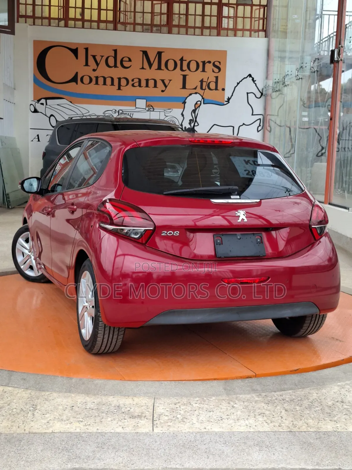 Peugeot 208 2019 Red