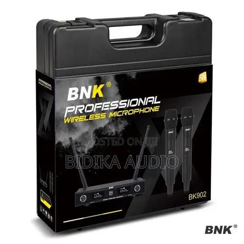 BNK BK902 Professional Dual Wireless Microphone