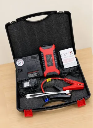 High Performance Jump Starter for Vehicle Emergencies, Air Compressor