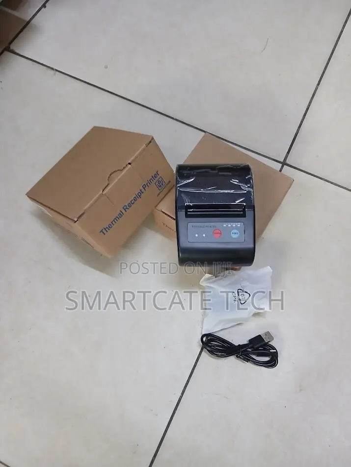 Portable Thermal Receipt Printer – Bluetooth Connectivity