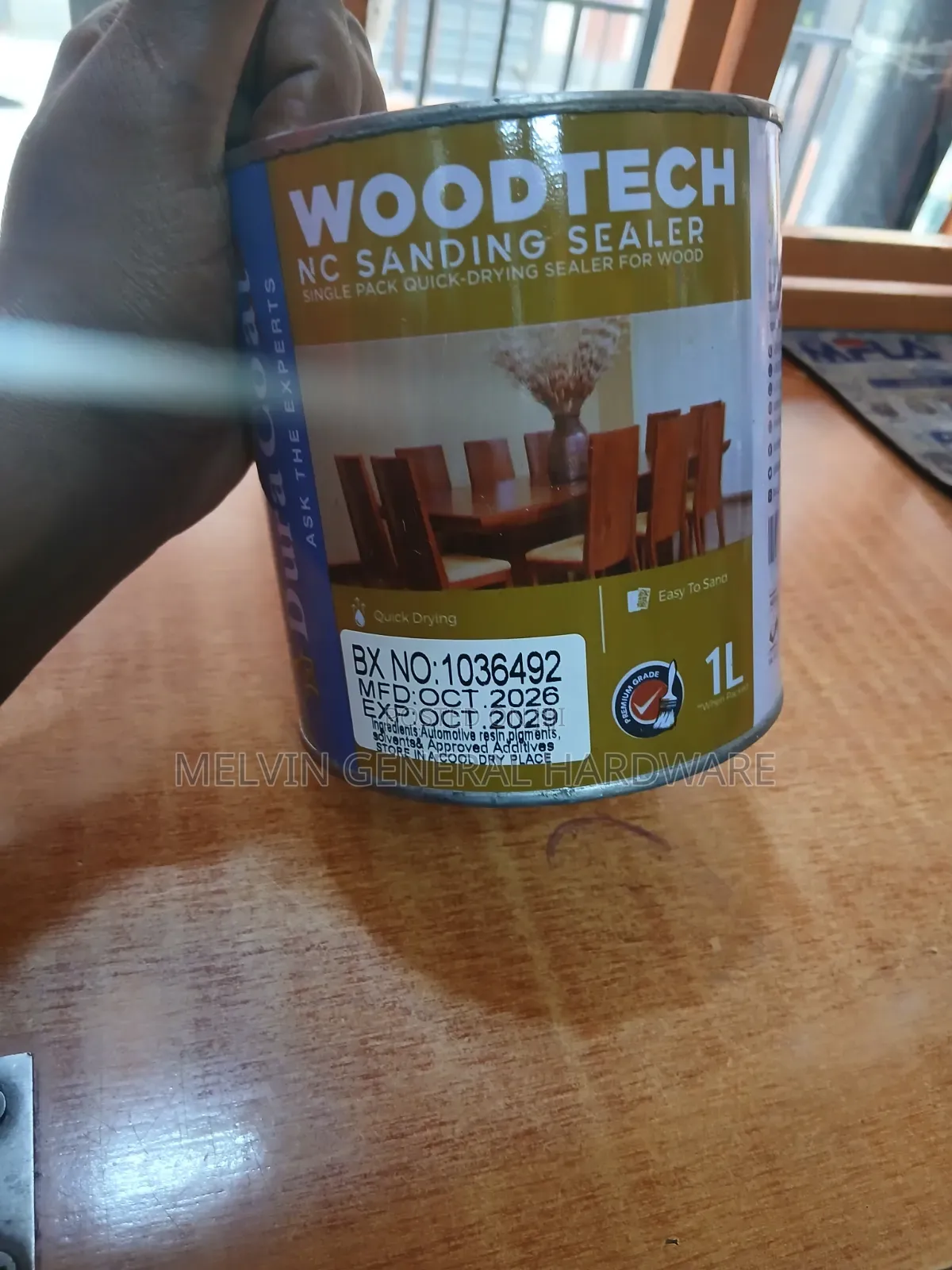 Nc Sanding Sealer Woodtech Duracoat 1litre