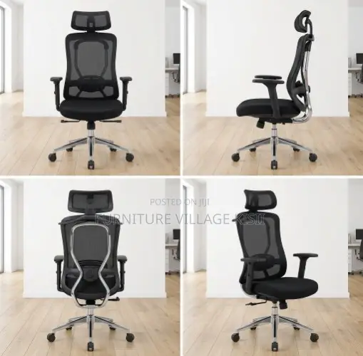 Orthopedic Office Seat With Back Lumbar Support