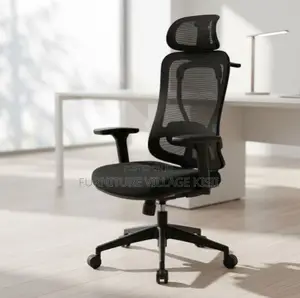 Orthopedic Office Seat With Back Lumbar Support