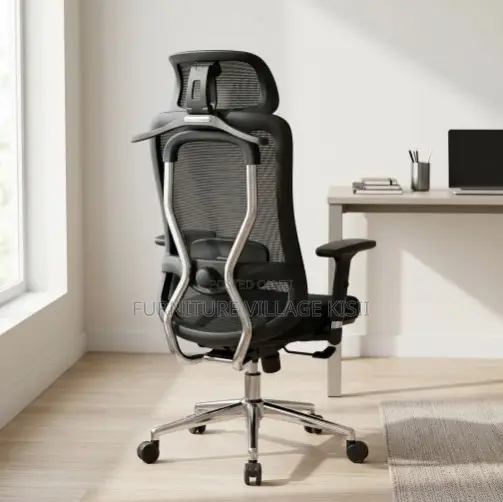 Orthopedic Office Seat With Back Lumbar Support