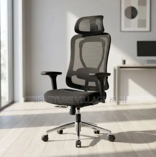 Orthopedic Office Seat With Back Lumbar Support