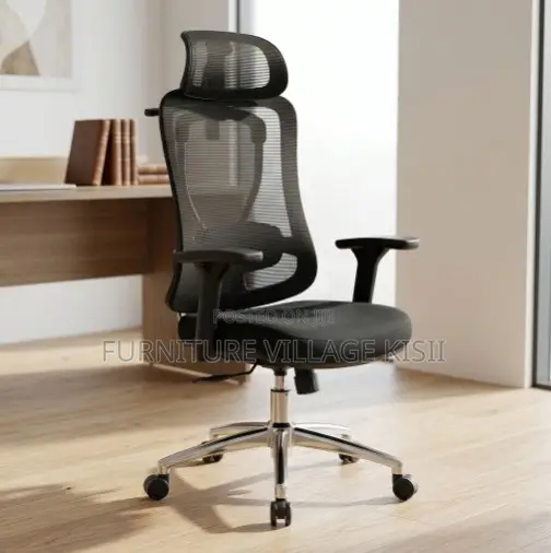 Orthopedic Office Seat With Back Lumbar Support