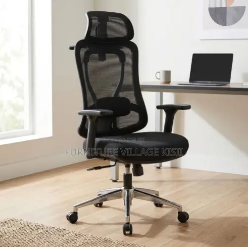 Orthopedic Office Seat With Back Lumbar Support