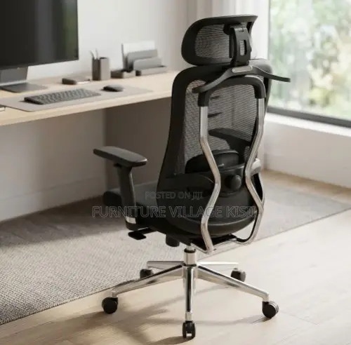 Orthopedic Office Seat With Back Lumbar Support