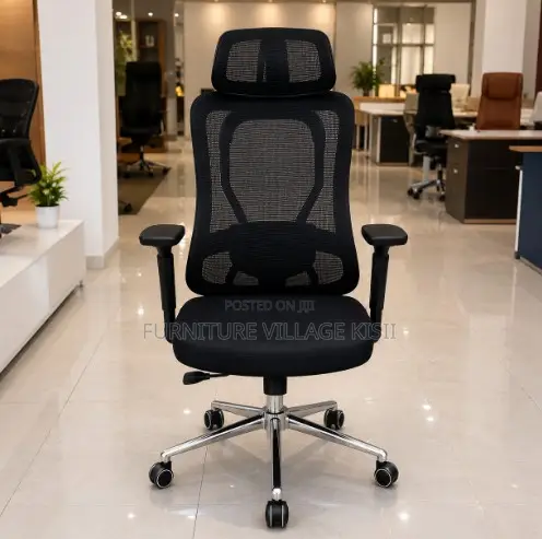 Orthopedic Office Seat With Back Lumbar Support