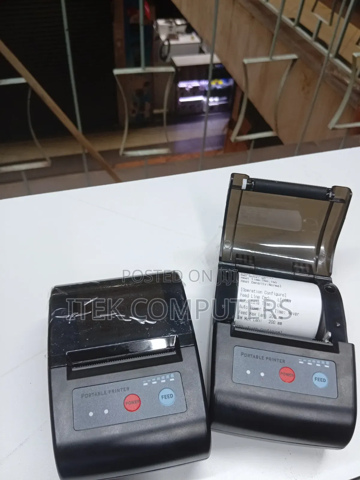 P58E Portable Printer for Receipts at Temporary Business Locations