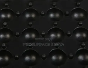 Black Domed Anti-Fatigue Bubble Mat 90x60cm for Workstations