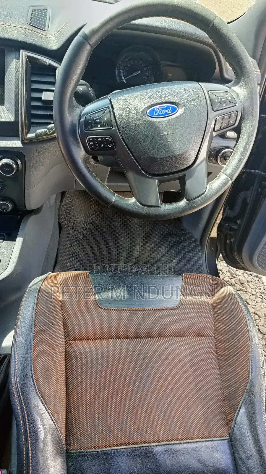 Ford Ranger 2019 Black