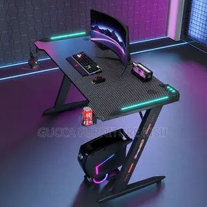 Modern LED 120CM Powered Gaming Desk