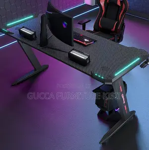 Modern LED 120CM Powered Gaming Desk