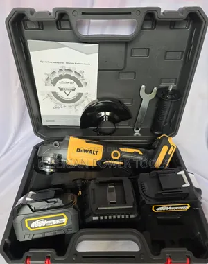 Heavy Duty DeWalt Cordless 4.5' Angle Grinder/198v Grinder