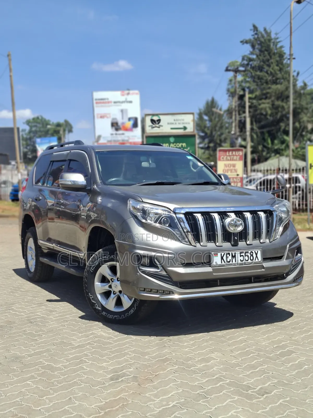 Toyota Land Cruiser Prado 2011 Gray