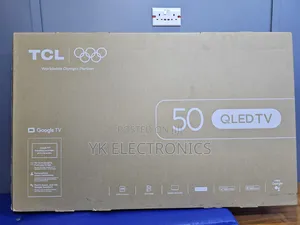 TCL 50inch 50t6d 4K QLED Smart TV With Dolby Atmos and Google TV