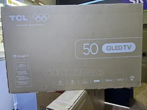 TCL 50inch 50t6d 4K QLED Smart TV With Dolby Atmos and Google TV