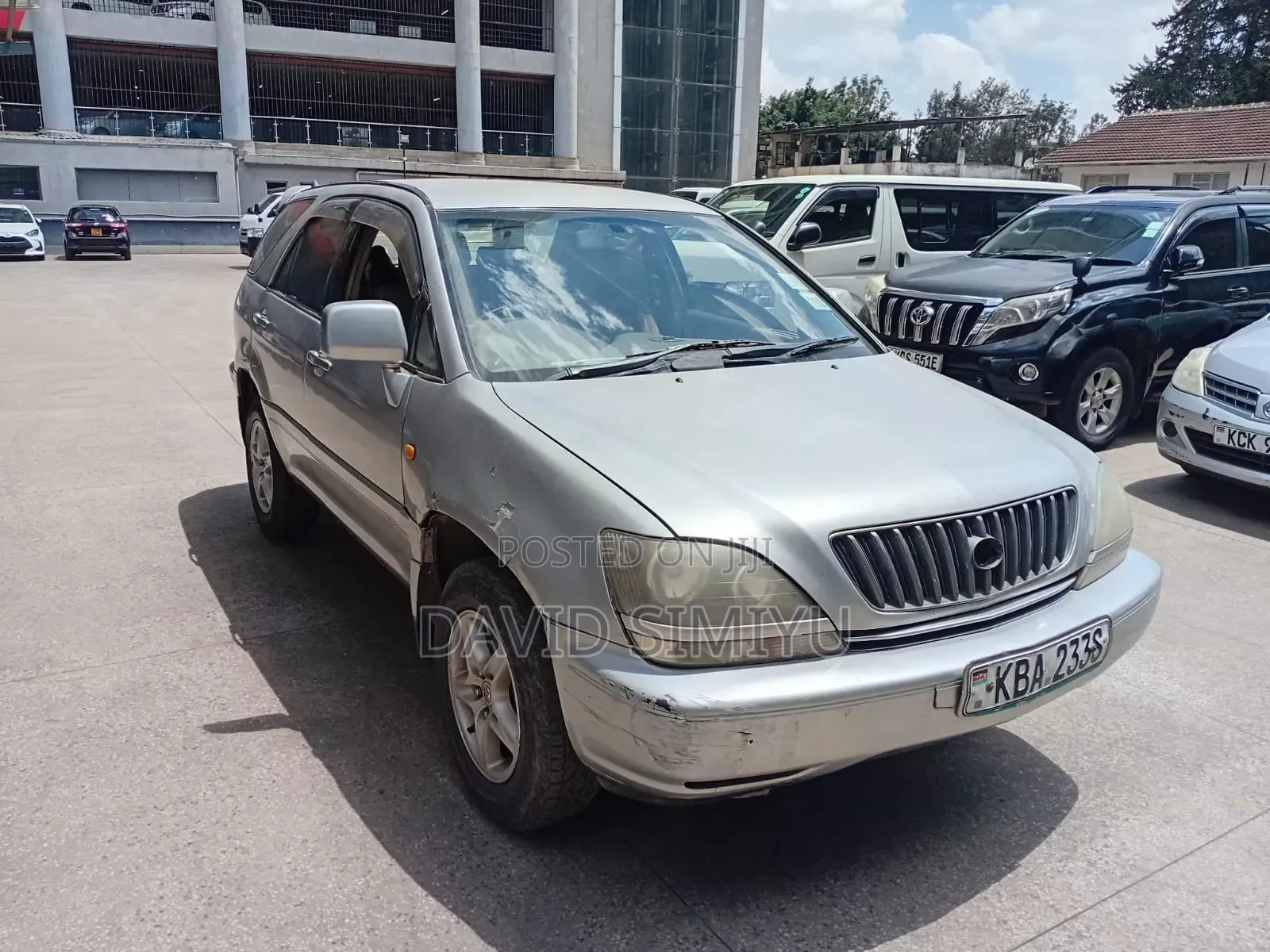 Toyota Harrier 2003 Silver