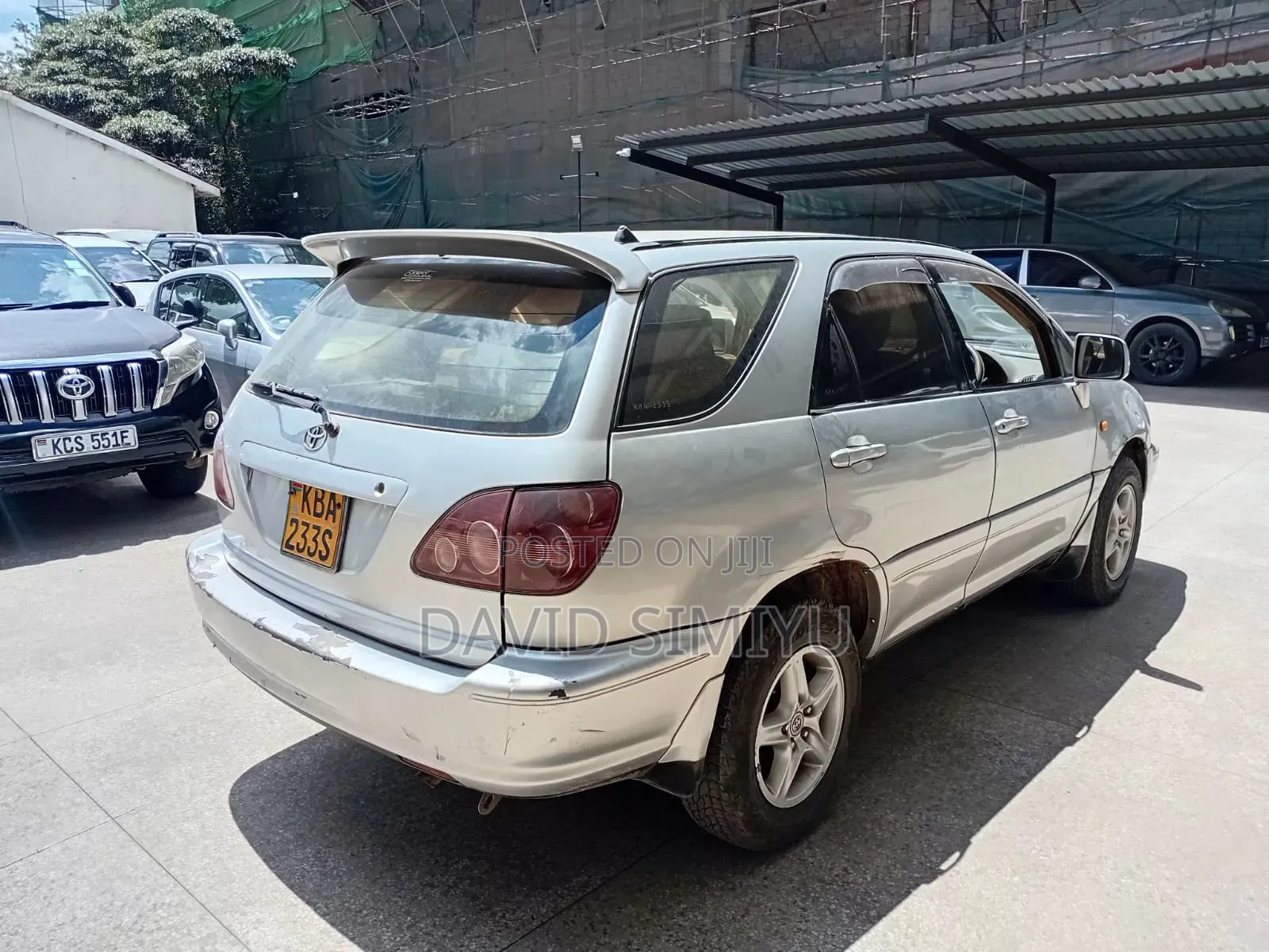 Toyota Harrier 2003 Silver