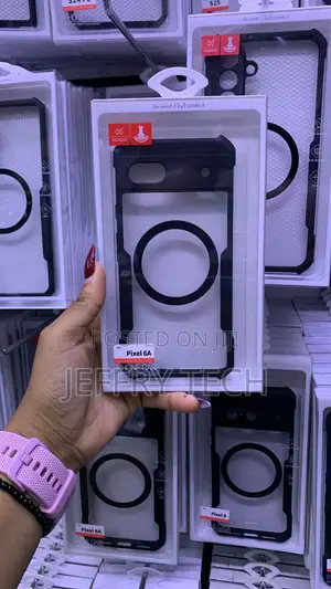 Xundd Shockproof Clear Cover With a Magnetic Ring for Google Pixel 6a