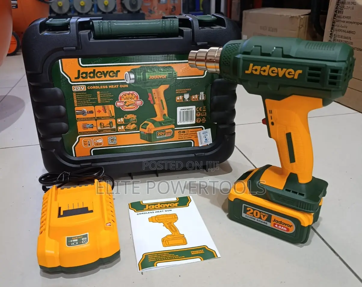 Jadever JDKH1B012 20V Cordless Heat Gun
