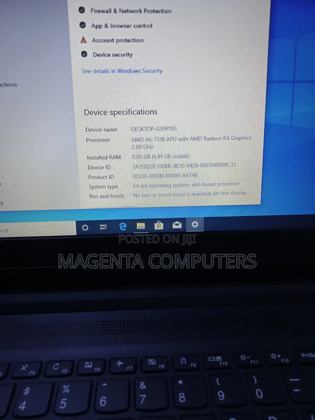 Laptop Lenovo IdeaPad 110 8GB AMD HDD 500GB
