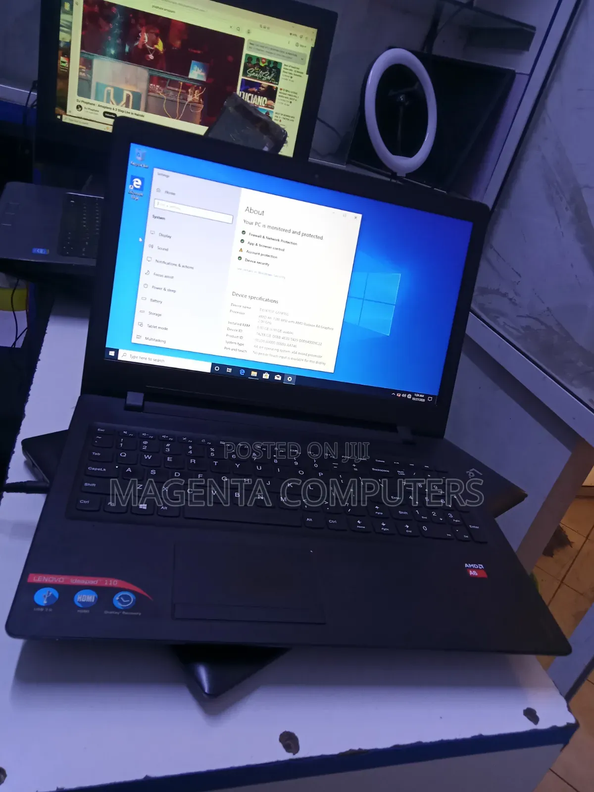 Laptop Lenovo IdeaPad 110 8GB AMD HDD 500GB