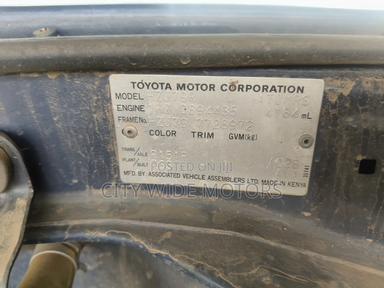 Toyota Land Cruiser 79 Series 2018 Blue