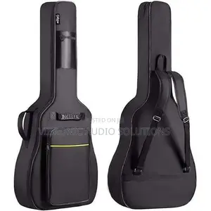 39-Inch Acoustic Guitar Bag Featuring 5mm Thick Padding, a Water-Resis