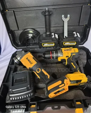 198v DeWalt Cordless Grinder Drill Combo