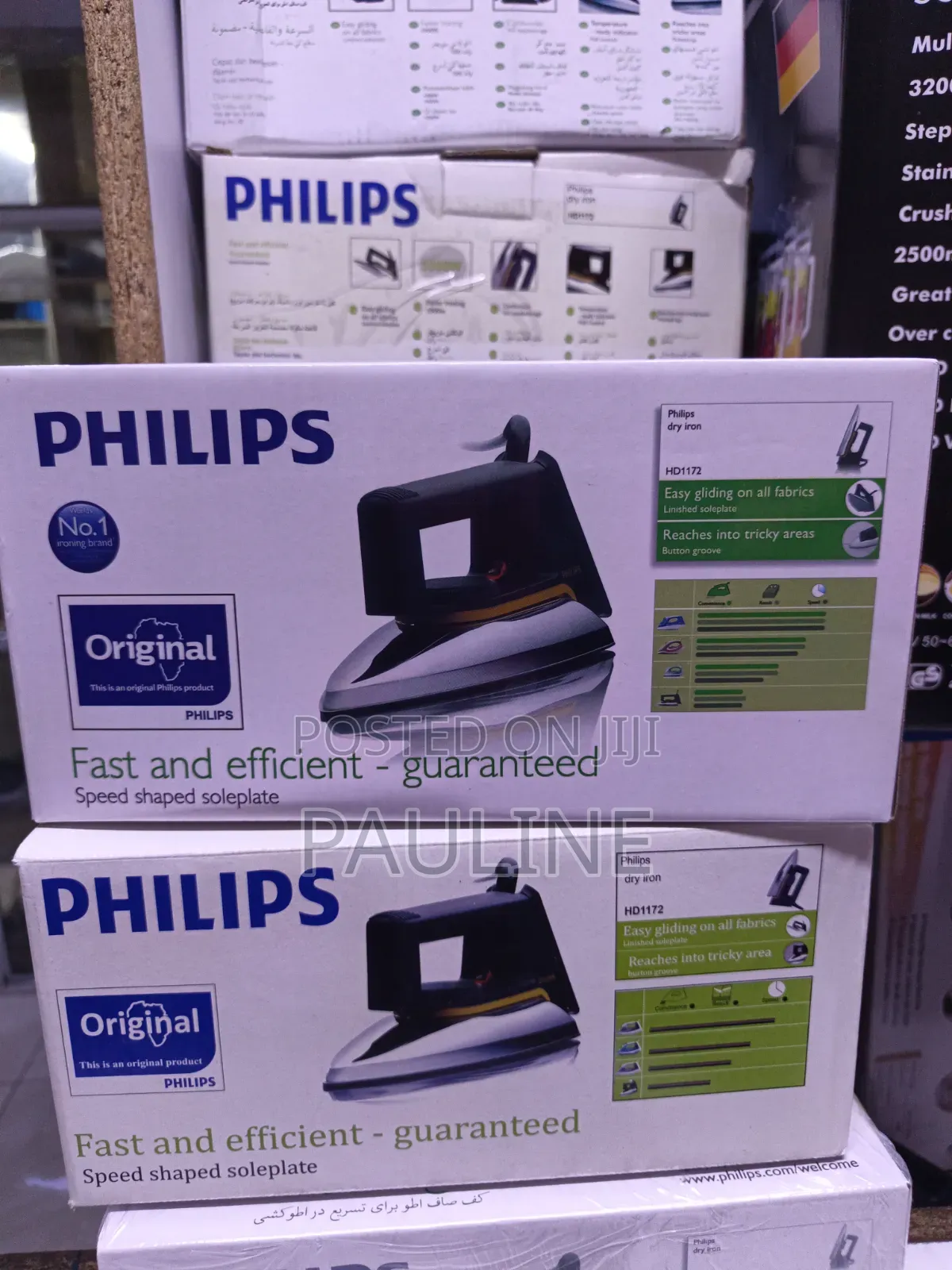 Brand New Original Philip's Dry Iron Box
