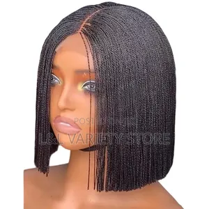 Ruff Cut Braided Wigs