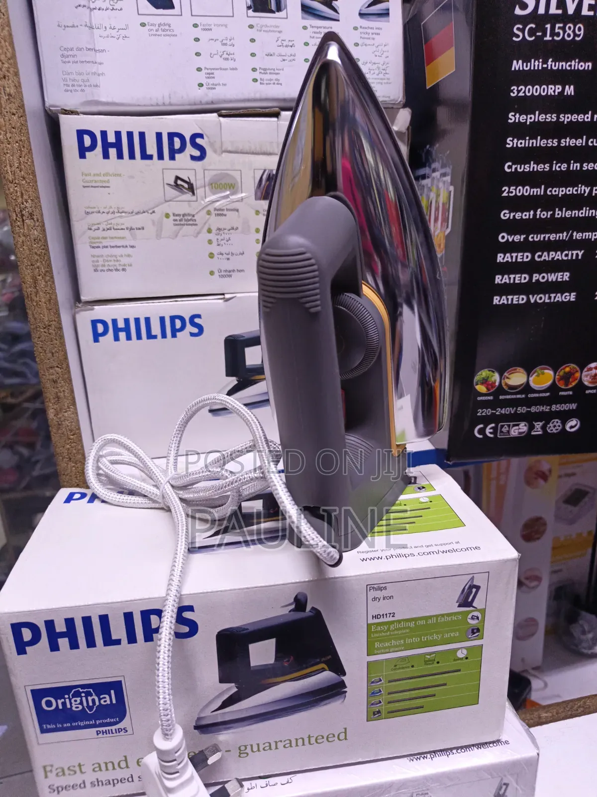 Brand New Original Philip's Dry Iron Box