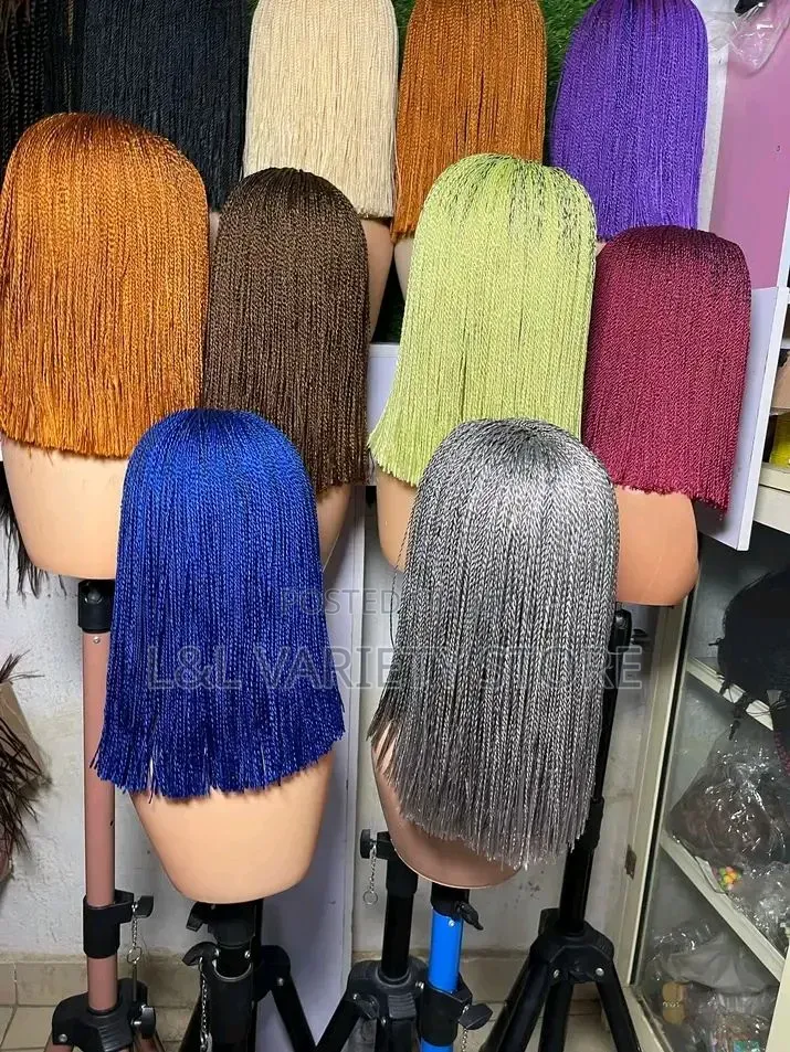 Ruff Cut Braided Wigs