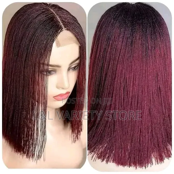 Ruff Cut Braided Wigs