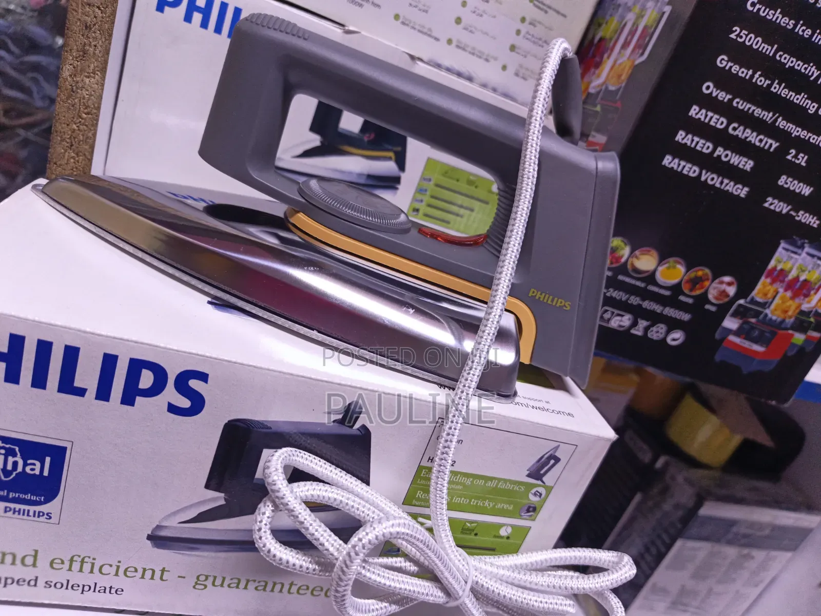 Brand New Original Philip's Dry Iron Box
