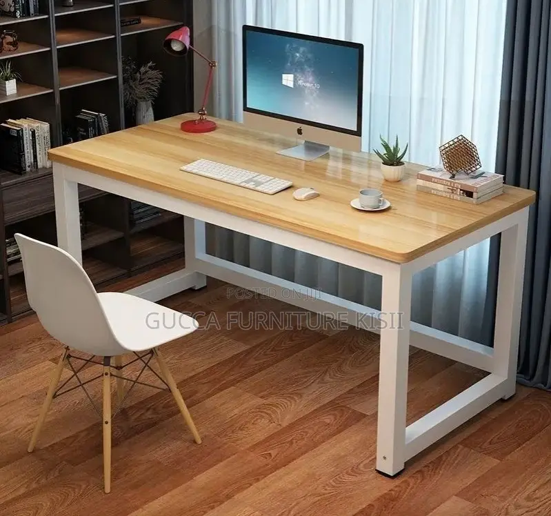 Rectangular 1200mm Custom Home Office Computer Desk