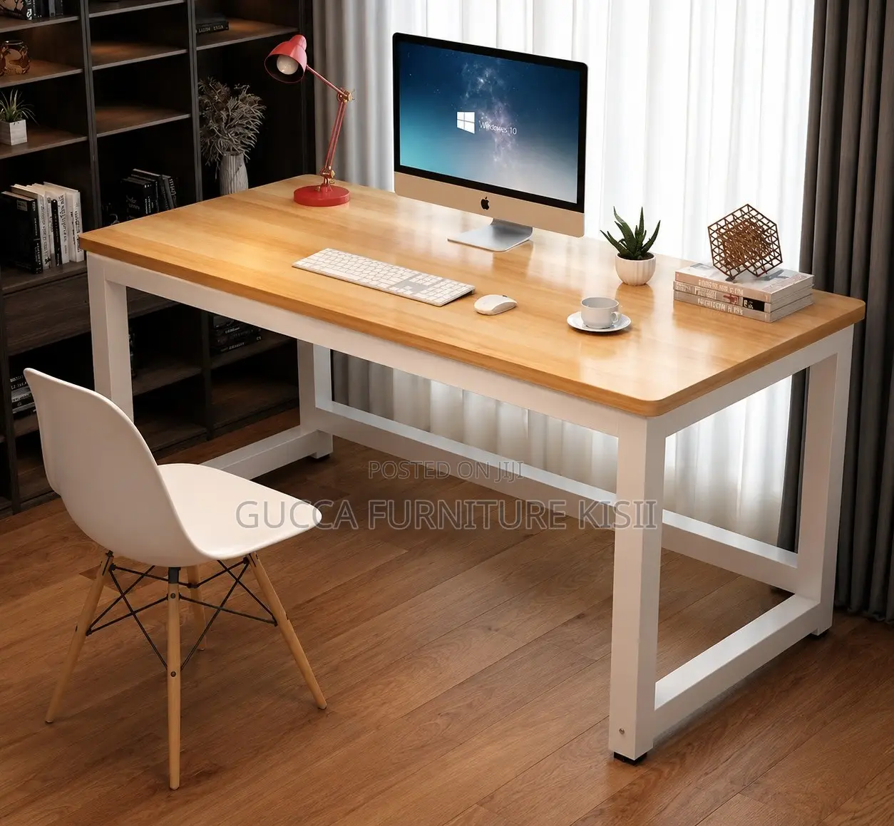 Rectangular 1200mm Custom Home Office Computer Desk