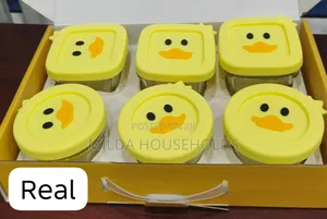 6pc Little Yellow Duck Complimentary Food Bowls