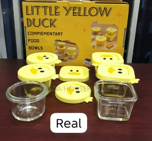 6pc Little Yellow Duck Complimentary Food Bowls