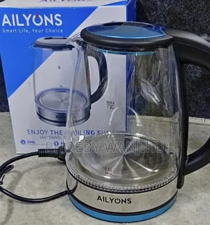 Quality Ailyons Glass Kettle 2litres