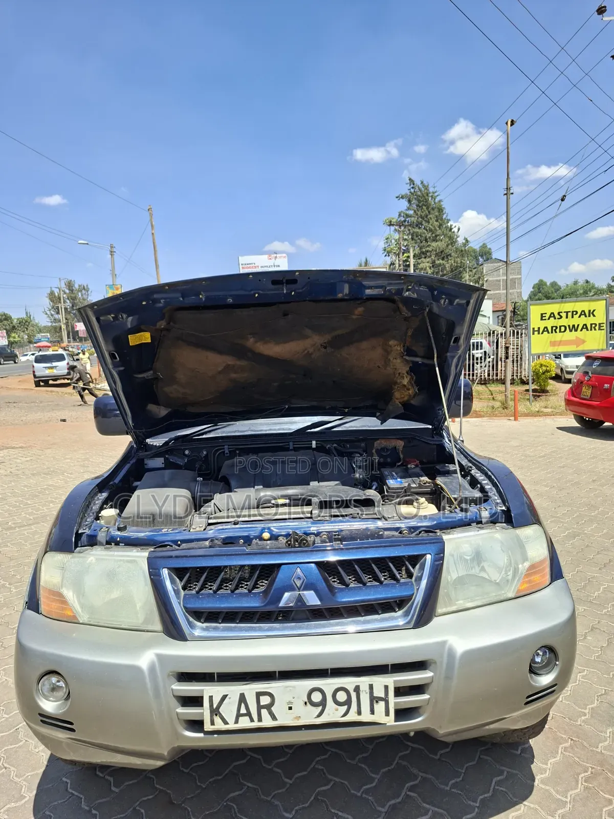 Mitsubishi Pajero 2003 Blue