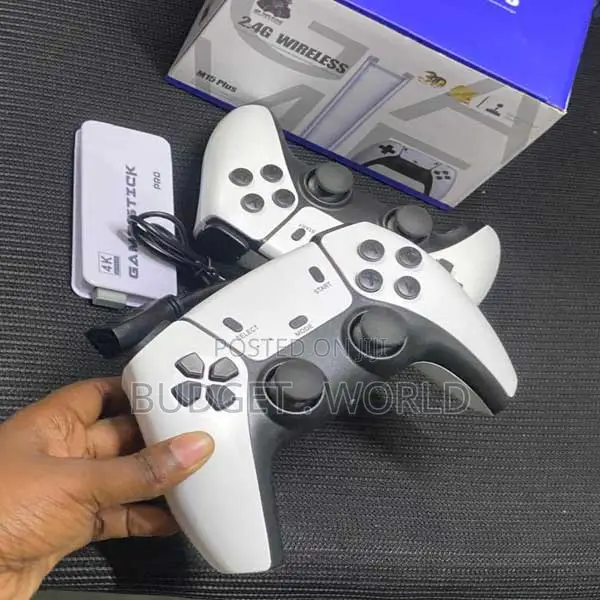 White 64GB 4K Console M15 PS1 Mini Console With 20000 Built-in Games