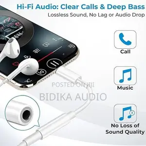 Bn Lightning to 3.5mm Audio Earphones Jack