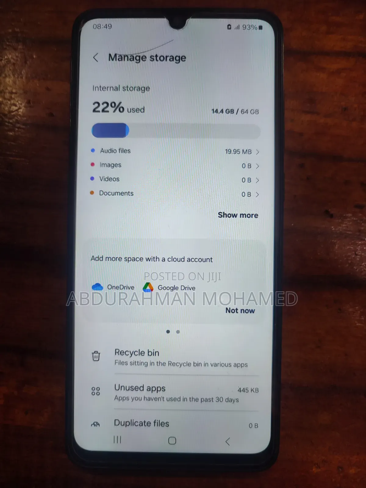 Samsung Galaxy A05 64 GB Graphite