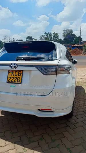 Toyota Harrier 2014 White