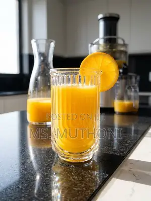 6 PCs Aesthetic 410 Ml Water / Juice Glasses
